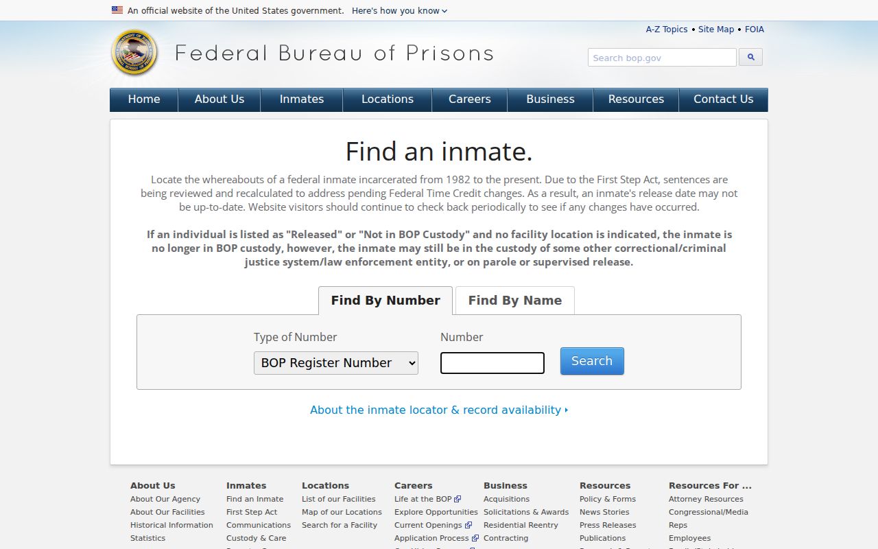 Versailles Brown County record check federal inmate locator